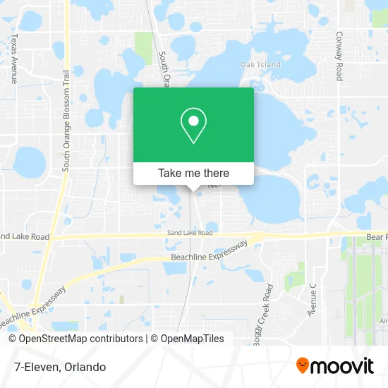 Mapa de 7-Eleven