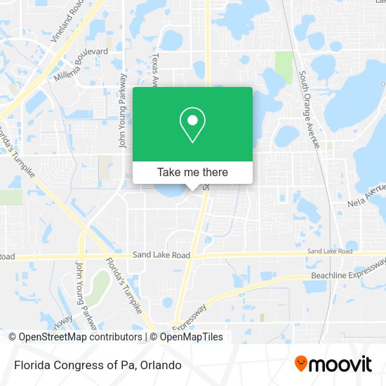Florida Congress of Pa map