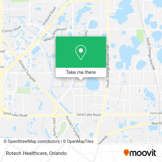 Rotech Healthcare map