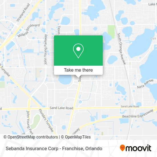 Sebanda Insurance Corp - Franchise map