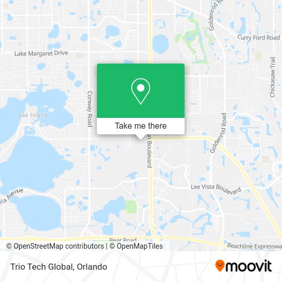 Mapa de Trio Tech Global