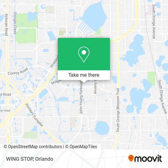 Mapa de WING STOP