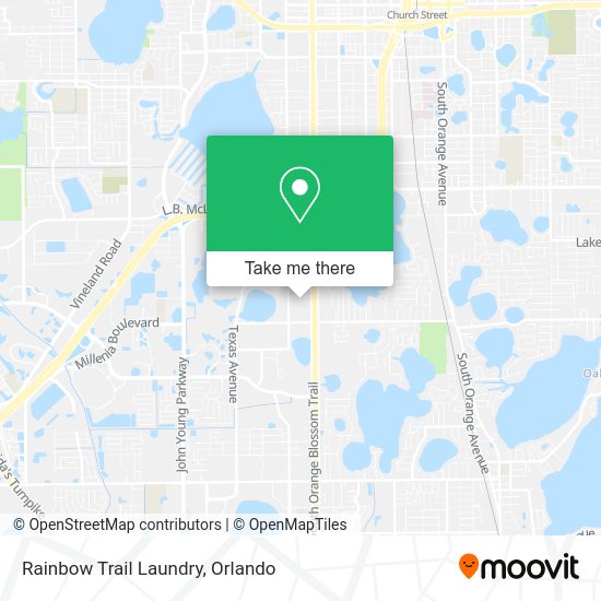 Rainbow Trail Laundry map