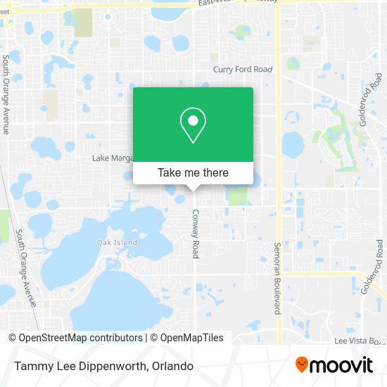 Mapa de Tammy Lee Dippenworth