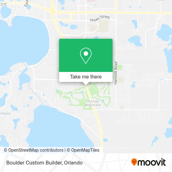 Mapa de Boulder Custom Builder