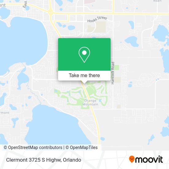 Clermont 3725 S Highw map