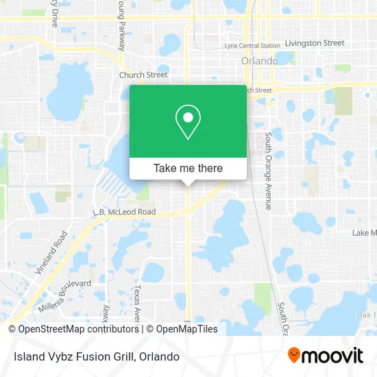 Island Vybz Fusion Grill map