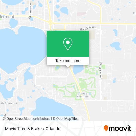 Mapa de Mavis Tires & Brakes