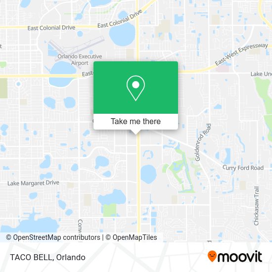 Mapa de TACO BELL