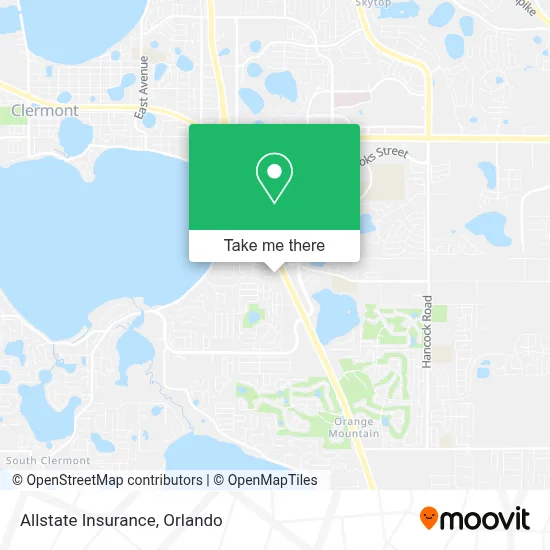 Allstate Insurance map