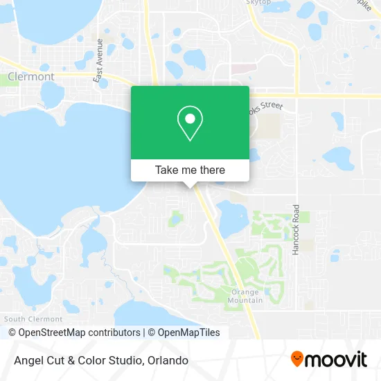 Angel Cut & Color Studio map