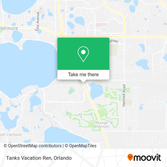 Mapa de Tanks Vacation Ren