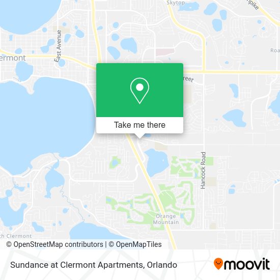 Sundance at Clermont Apartments map