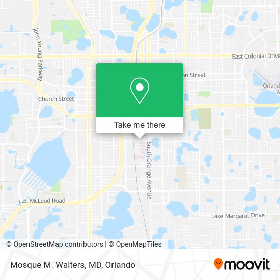 Mosque M. Walters, MD map