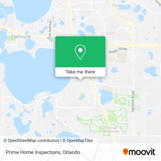 Prime Home Inspections map