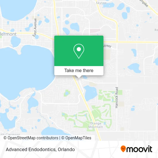 Advanced Endodontics map