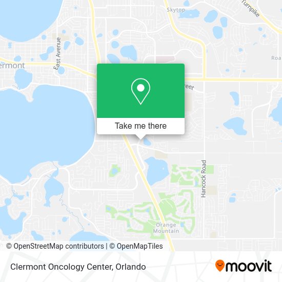 Clermont Oncology Center map