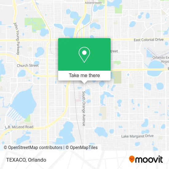 Mapa de TEXACO