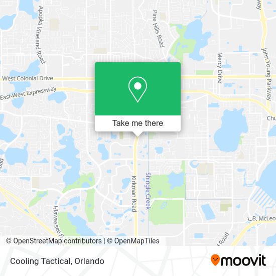 Mapa de Cooling Tactical