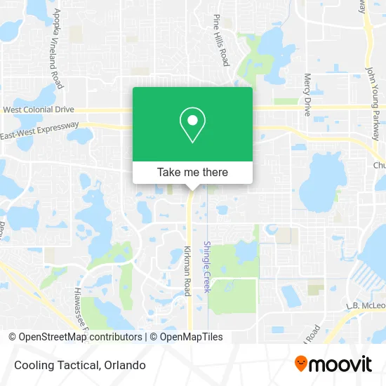 Cooling Tactical map