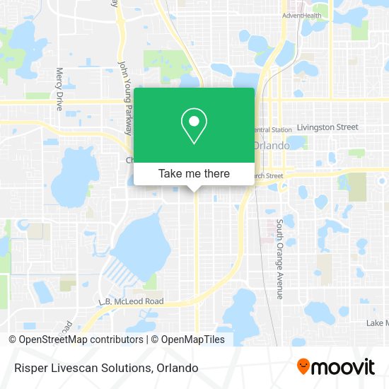 Mapa de Risper Livescan Solutions