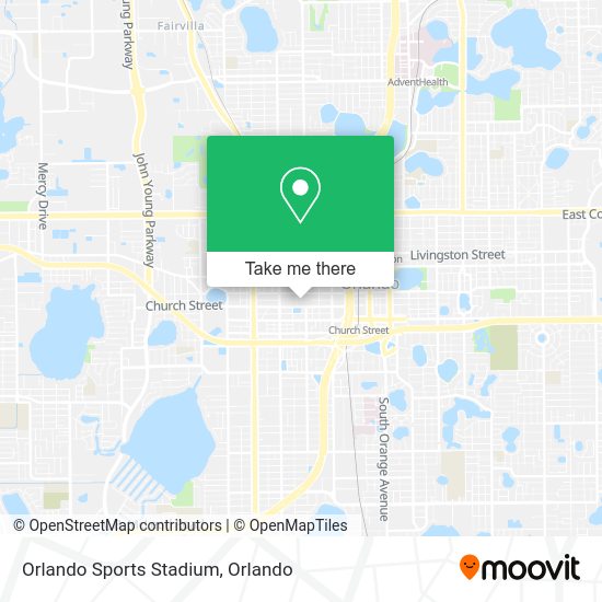 Mapa de Orlando Sports Stadium