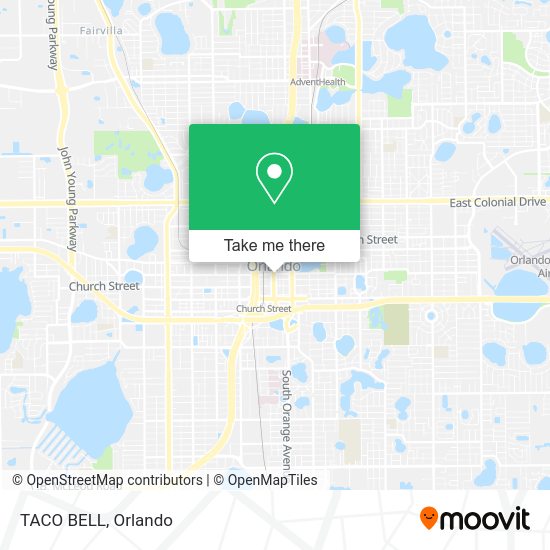 Mapa de TACO BELL