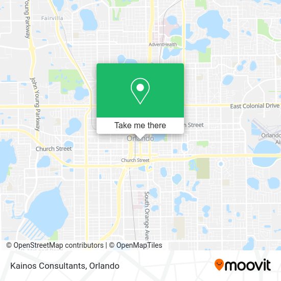 Mapa de Kainos Consultants