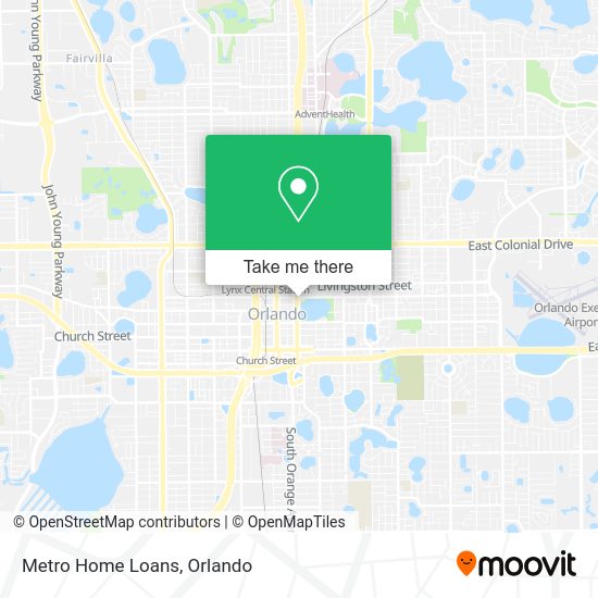 Metro Home Loans map