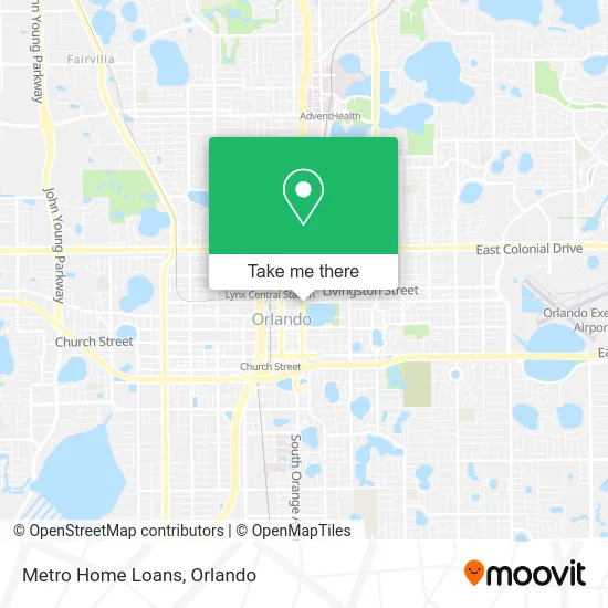 Mapa de Metro Home Loans