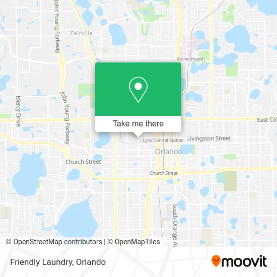 Mapa de Friendly Laundry