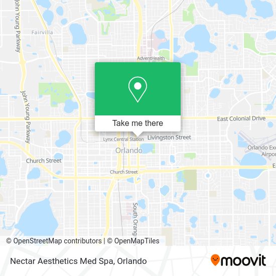 Mapa de Nectar Aesthetics Med Spa