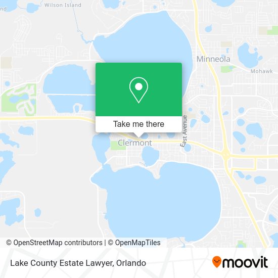 Lake County Estate Lawyer map