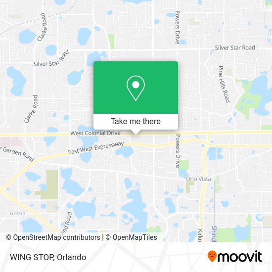 Mapa de WING STOP