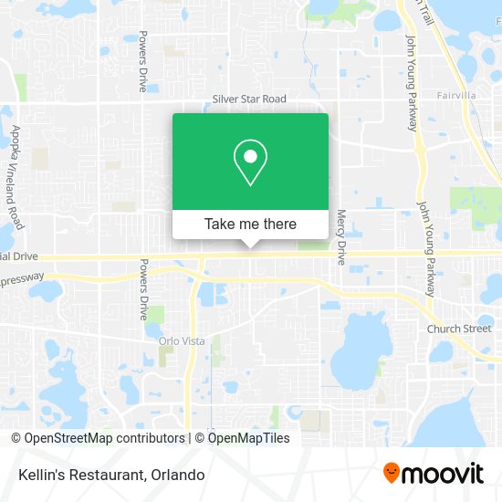 Kellin's Restaurant map