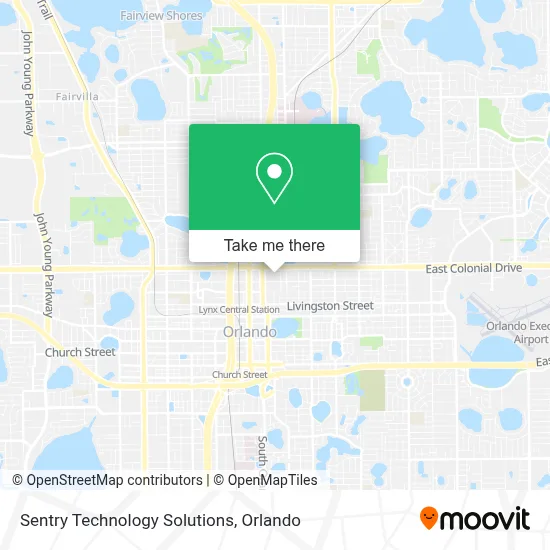 Sentry Technology Solutions map