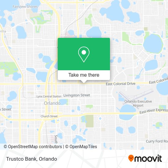 Mapa de Trustco Bank