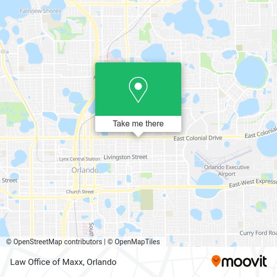 Mapa de Law Office of Maxx
