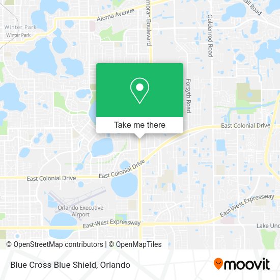 Blue Cross Blue Shield map