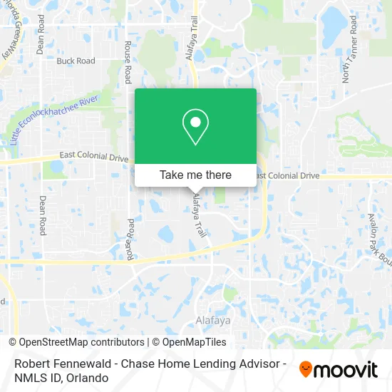 Robert Fennewald - Chase Home Lending Advisor - NMLS ID map