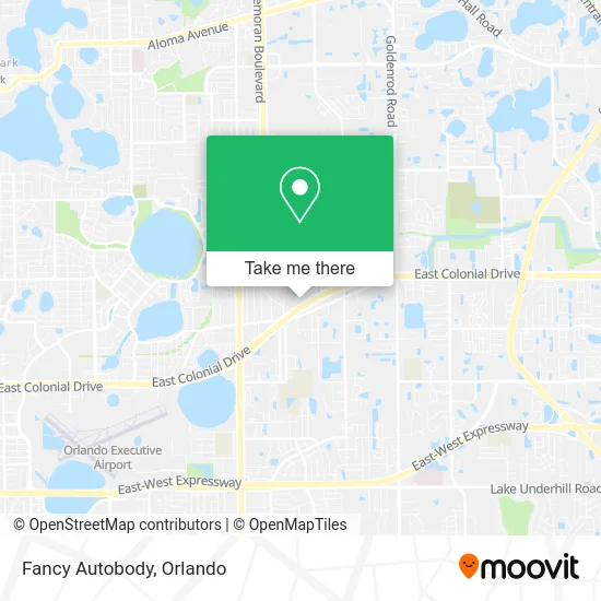 Mapa de Fancy Autobody