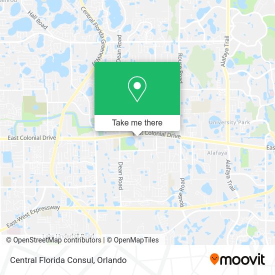 Central Florida Consul map