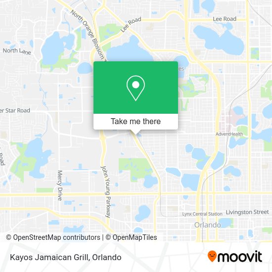 Kayos Jamaican Grill map
