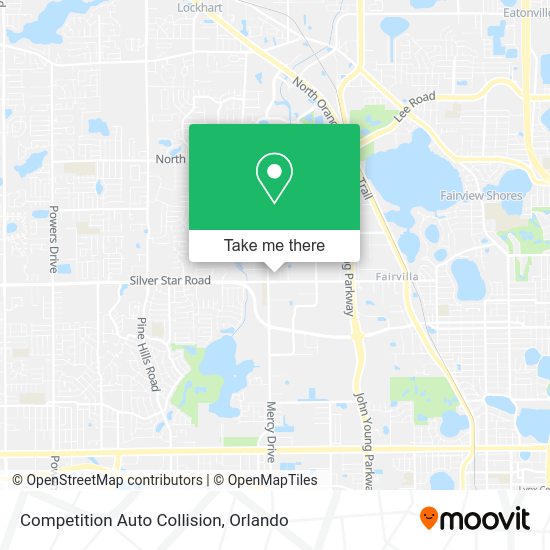 Mapa de Competition Auto Collision