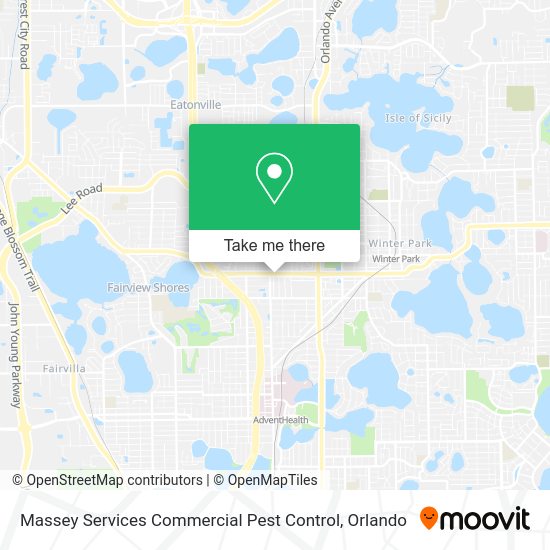 Mapa de Massey Services Commercial Pest Control