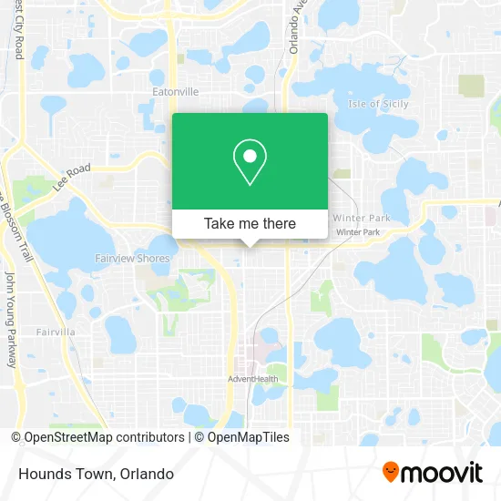 Hounds Town map
