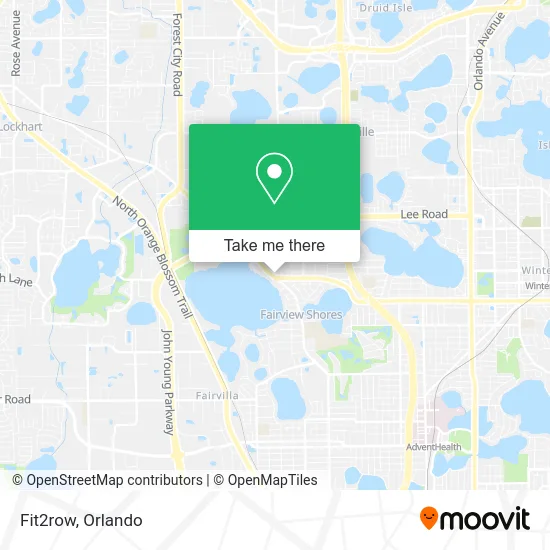 Mapa de Fit2row