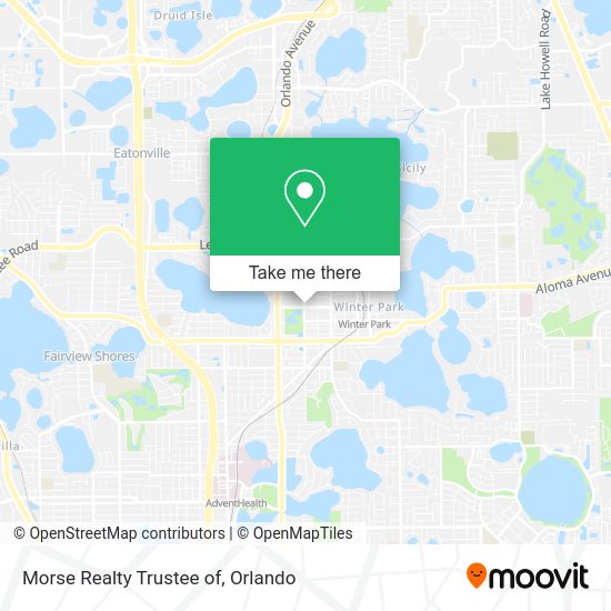 Morse Realty Trustee of map
