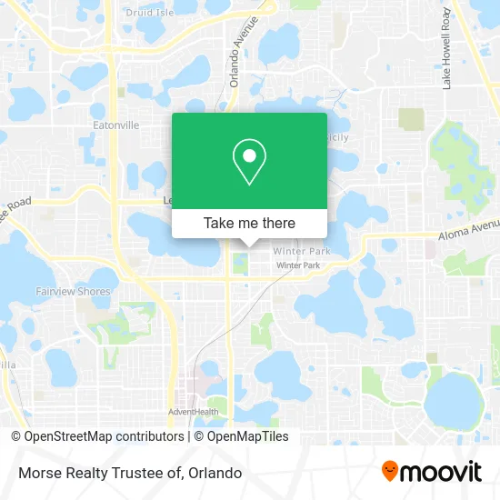 Mapa de Morse Realty Trustee of