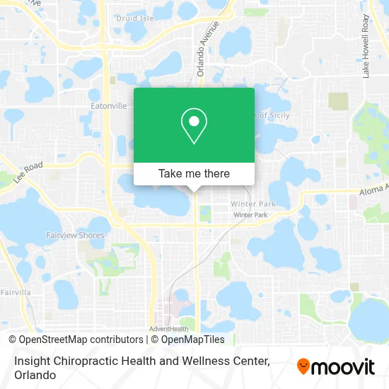 Insight Chiropractic Health and Wellness Center map